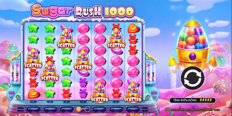 Sugar Rush - Game nổ hũ Mocbai ngọt ngào và cuốn hút nhất 